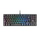 Mars Gaming MKREVOPROBES Negro Teclado H-Mech RGB Tamaño Compacto TKL y Pad Numérico Switch OUTEMU PRO Azul Idioma Español